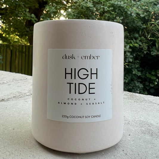 High Tide - 220g Concrete Candle