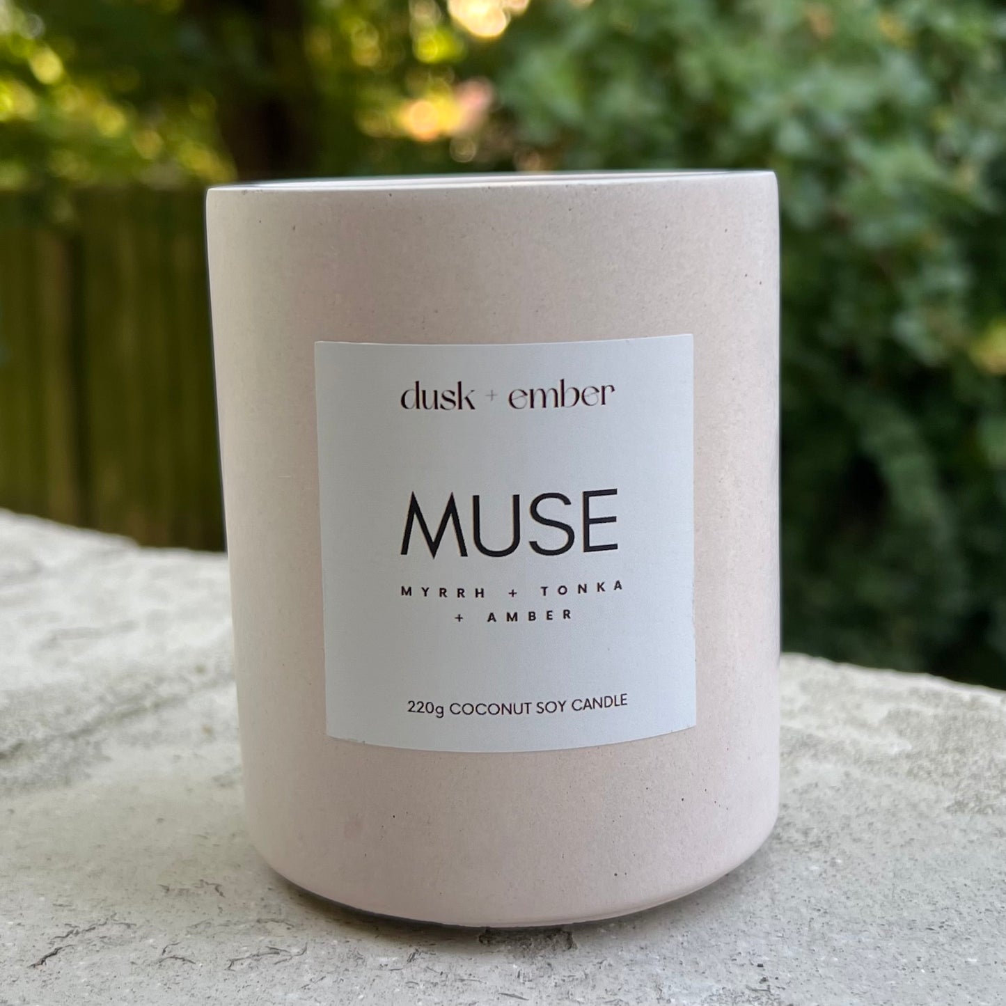 Muse - 220g Concrete Candle