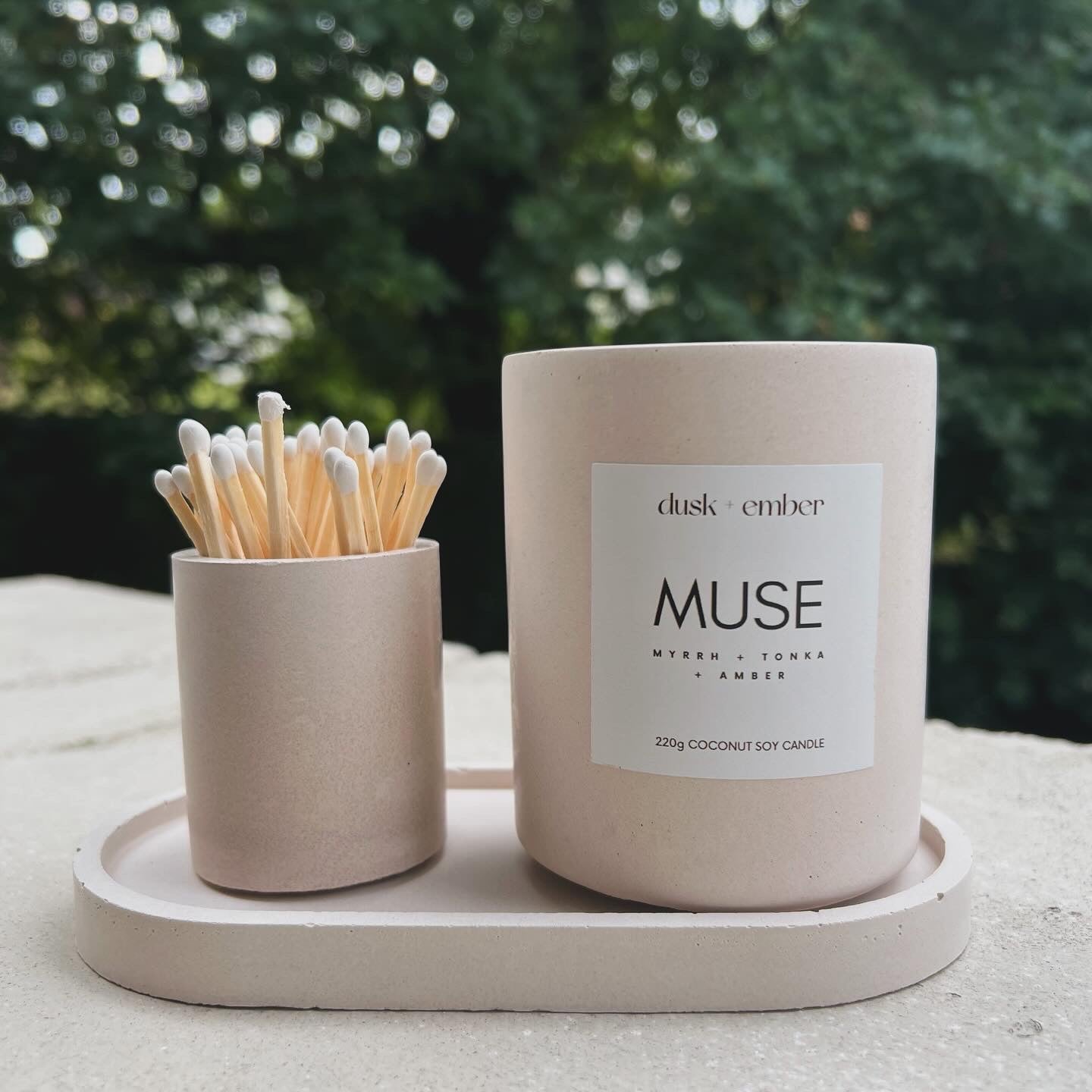 Muse - 220g Concrete Candle