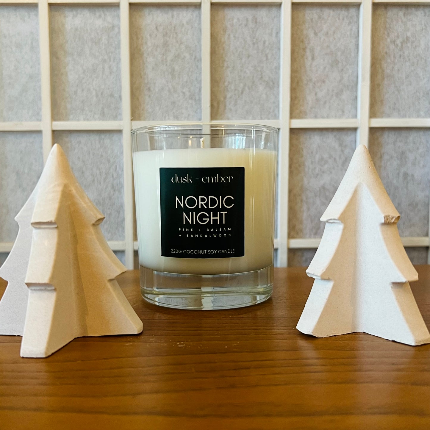 Nordic Night - 220g Glass Candle