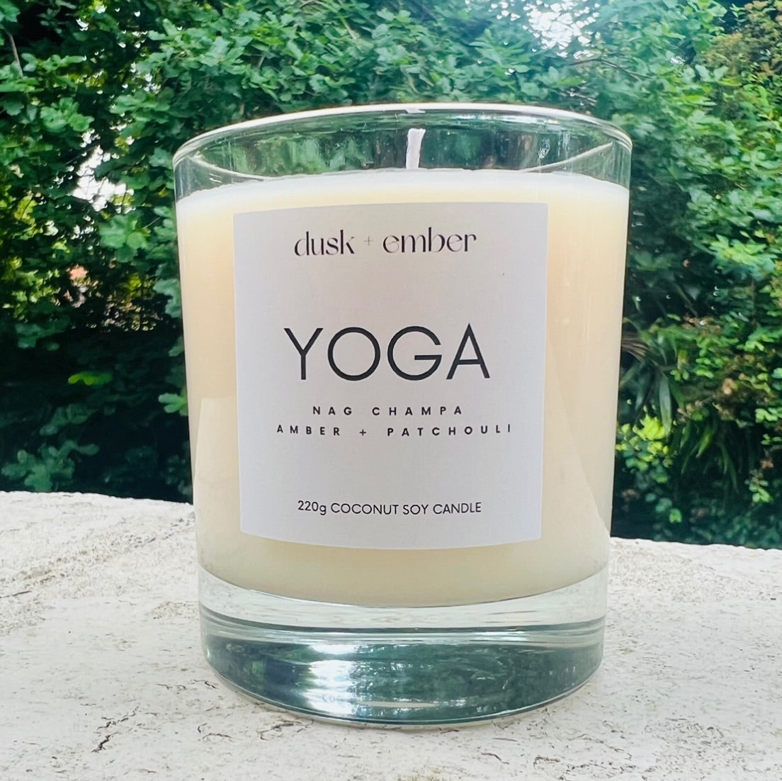 Yoga - 220g Glass Candle